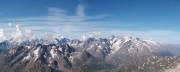 Les Ecrins et la Meije depuis le Grand Galibier 